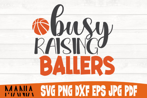 Busy Rasing Ballers Svg Cut File Design Graphics Review