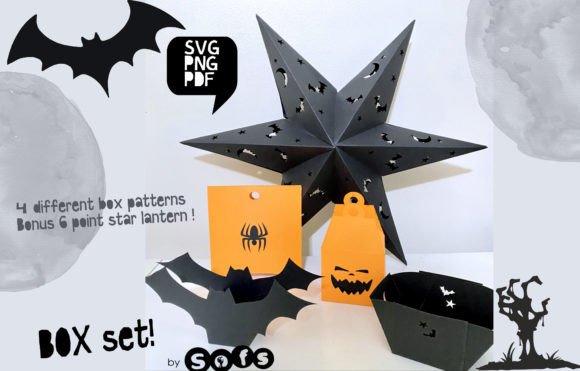 Halloween Box Bundle with Bonus Star: Laser Cutting Review
