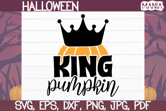 King Pumpkin Svg Cut File Graphics and Graphic Templates Review