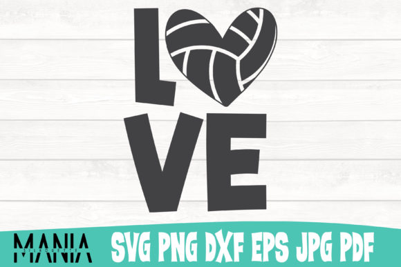 Love Volleyball 2 Svg Cut File Design Graphics and Graphic Templates Review