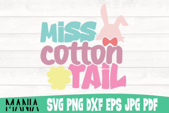 Miss Cotton Tail Graphic Templates for Real Cricut and Handmade Projects