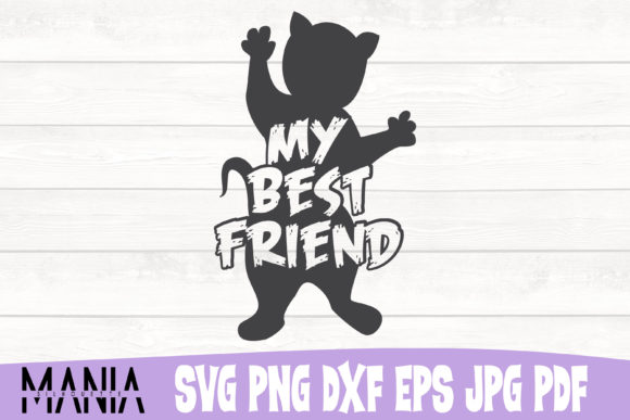 My Best Friend 2 Svg Cut File Design Graphics