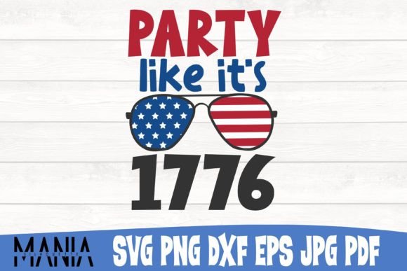 Party Like It s 1776 Svg Cut File Design Graphics & Graphic Templates Review