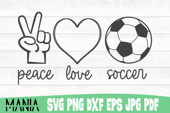 Peace Love Soccer Svg Cut File Design: Graphics & Graphic Templates Review
