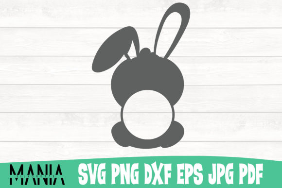 Rabbit Monogram SVG Design: A Practical Graphic Template for Digital Sellers