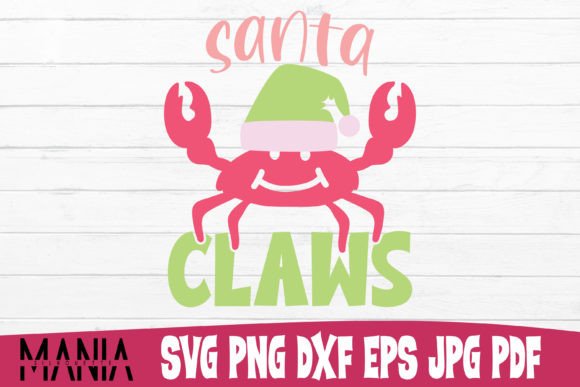 Santa Claws Svg Cut File Graphics and Graphic Templates Review