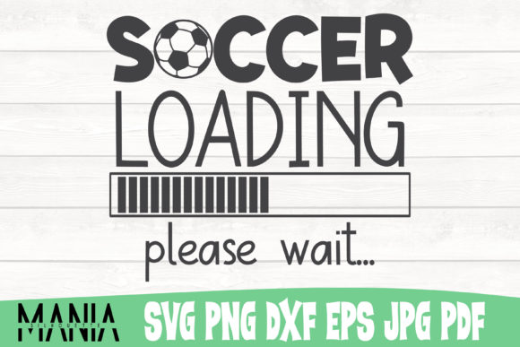 Soccer Loading Please Wait Svg Graphics & Graphic Templates Review