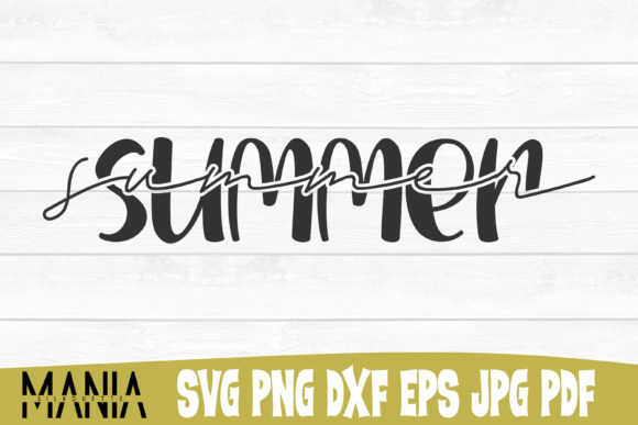 Summer Summer SVG Design for Graphic Templates and Commercial Projects